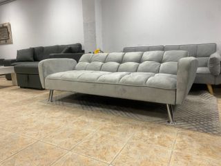 ¡¡¡CHOLLO!!! Sofá cama moderno 3 plazas reclinable