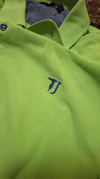 Polo Trussardi Jeans | Verde/lime | Vintage