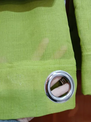 Lote 2 Cortinas Verdes 140x260cm