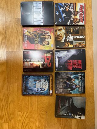 Colección de unos 100 Blu-ray y DVds. Ed. Especial