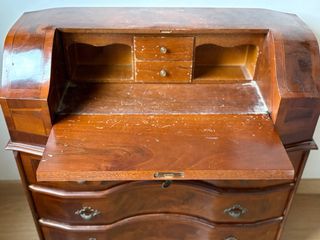 Escritorio Bureau Antiguo Madera