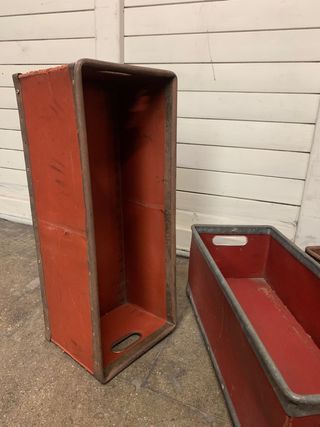 Caja industrial antigua de almacenamiento(50 unida