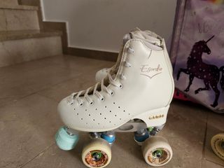 Patines de patinaje blancos 235