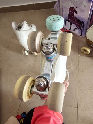 Patines de patinaje blancos 235