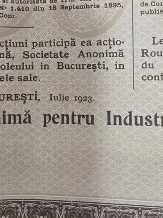 Lote Acciones Petrol-Block, Steaua Romana.