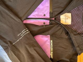 Chaqueta Moncler Snow Negra/Morada/Azul