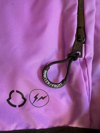 Chaqueta Moncler Snow Negra/Morada/Azul