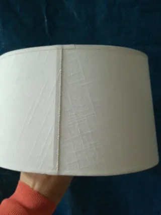 Tulipa Pantalla Lámpara Tela