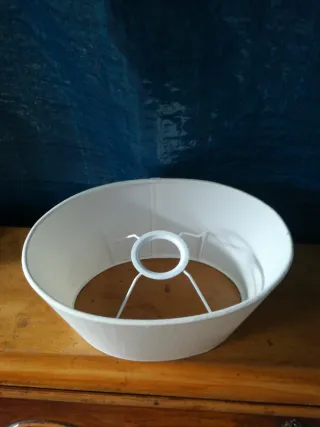 Tulipa Pantalla Lámpara Tela