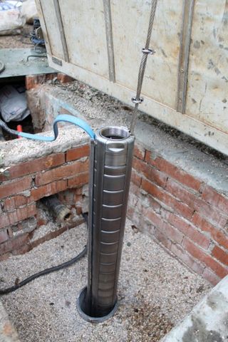 Bomba de agua sumergible pozo 230 / 400 v