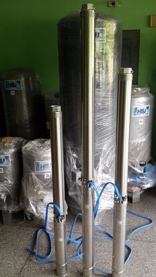 Bomba de agua sumergible pozo 230 / 400 v