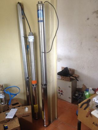 Bomba de agua sumergible pozo 230 / 400 v