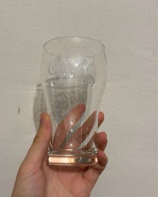 Set 6 Bicchieri Coca Cola Vetro Originali