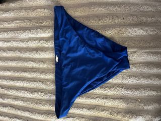 Conjunto Bikini Negro, Azul y Dorado