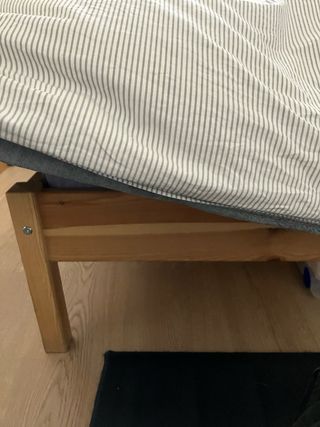 Cama Doble Ikea Madera 140cm
