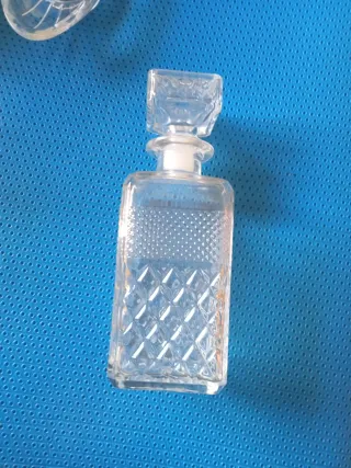 Juego de 10 platos de cristal