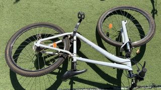 Bicicleta Rockrider Blanca