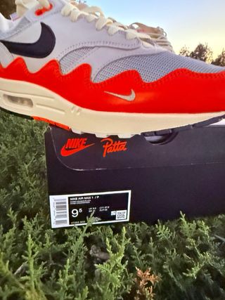 Nike Air Max 1 x Patta Hyper Crimson Talla 43