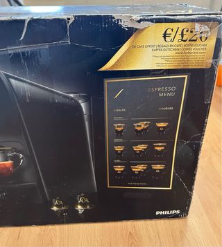 Cafetera L'OR Barista Philips Negra