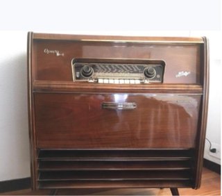 Altavoces vintage para mueble tocadiscos