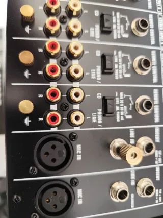 Mesa Mezcladora DJ Profesional 7 Canales