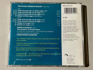 Mozart: Conciertos para Violín - 2 CD