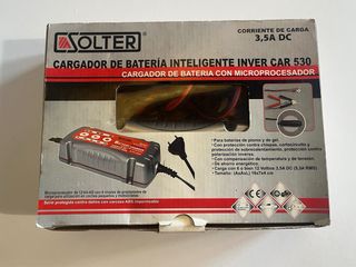 Cargador Batería Coche/Moto 6/12V