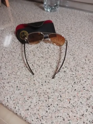 Gafas de sol Ray-Ban Marrón y Dorado