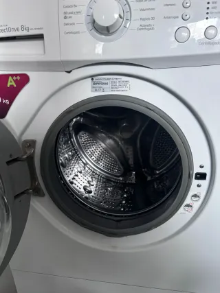 Lavadora LG Direct Drive 8kg A++ con garantia tran