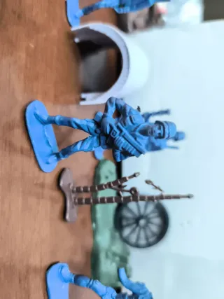 Soldatini vintage blu