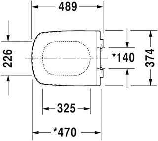 Tapa WC Duravit Cierre Suave