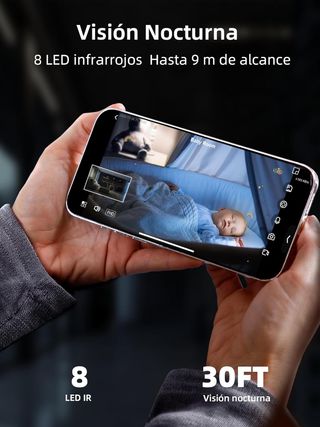 Cámara Vigilancia VIRTAVO Interior WiFi FHD