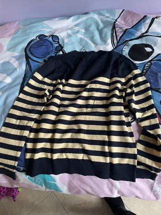 Maglia Tommy Hilfiger mista cotone righe