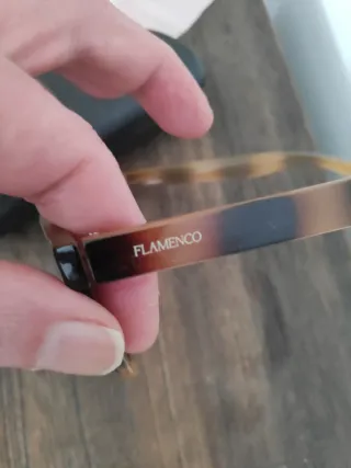 Gafas de Sol Flamenco Unisex Marrones/Azules