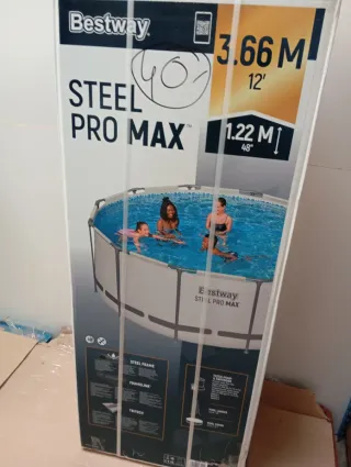 Piscina Bestway Steel Pro MAX 3.66m x 1.22m