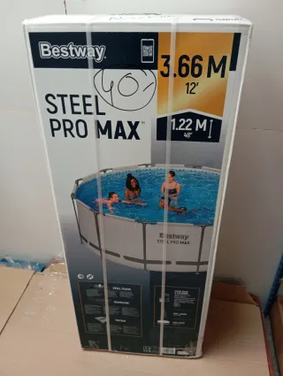 Piscina Bestway Steel Pro MAX 3.66m x 1.22m