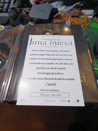 Crepúsculo: Luna Nueva DVD 2 Discos