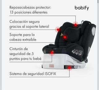 Silla Coche Babify Onboard Isofix Bebé