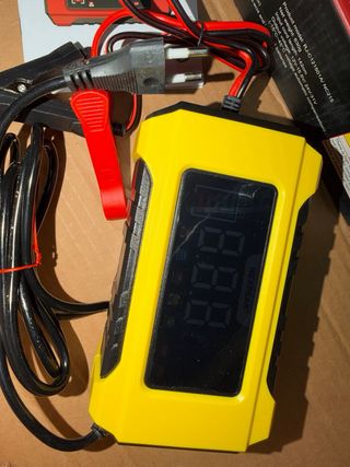 Cargador Baterías Coche Moto NEXPEAK 12V/24V