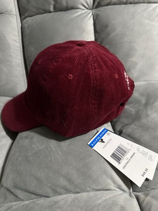 Gorra Polo Ralph Lauren Roja burdeos Corduroy