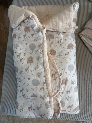 Saco de bebé estampado marca pasito a pasito