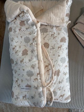 Saco de bebé estampado marca pasito a pasito