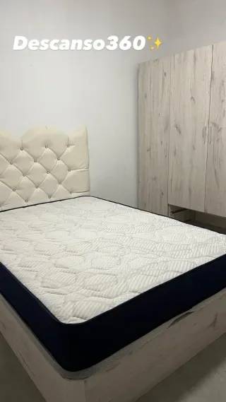 Canapé y Colchón Matrimonio