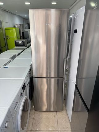 Nevera Bosch Combi Acero Inoxidable