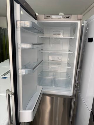 Nevera Bosch Combi Acero Inoxidable