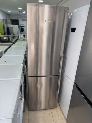 Nevera Bosch Combi Acero Inoxidable
