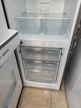 Nevera Bosch Combi Acero Inoxidable