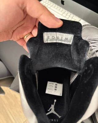 Air Jordan Retro 5 Wings Grigio/Argento Tg 44