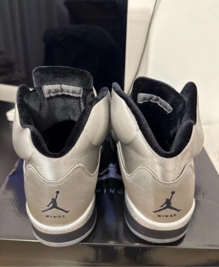 Air Jordan Retro 5 Wings Grigio/Argento Tg 44