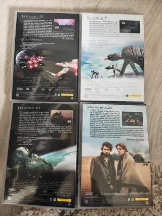 Trilogía Star Wars DVD (Episodios IV, V, VI)